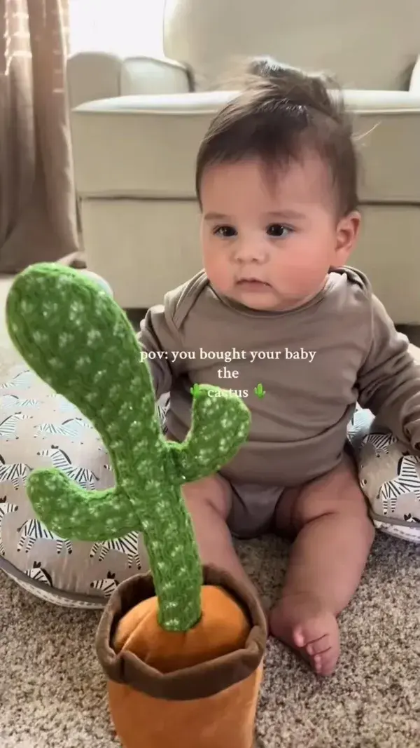 Emoin Dancing Cactus Baby Toys