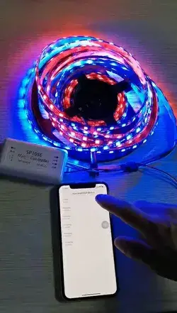 Bluetooth and App Control digital RGB led strip