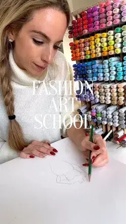 I will draw a professional fashion illustration