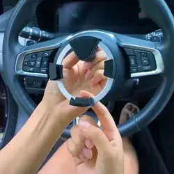 Round Car Phone Holder