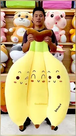 Squishy Banana plush from Goodlifebean