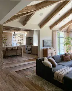 Modern Farmhouse Living Room | Aesthetic Interior Decor