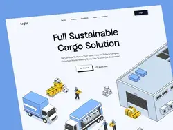 Logist - Web Page Design for Logistic Company