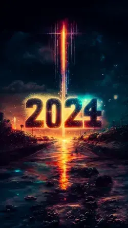 Happy New Year 2024 Fireworks, New Year 2024 Pictures HD