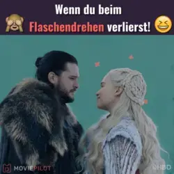 Game of Thrones: Beim Flaschendrehen verloren!