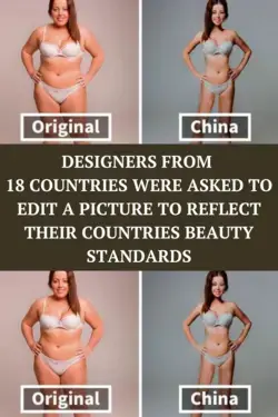 Designers From 18 Countries Were Asked To Edit A Picture To Reflect Their Countries Beauty