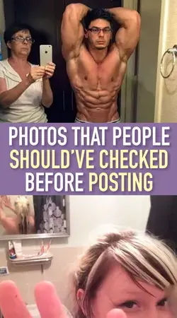 Photos That People Should've Checked Before Posting