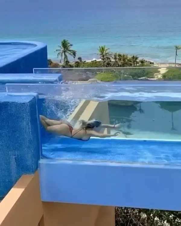 Pool goals at Hotel Xcaret in Mexico 💙