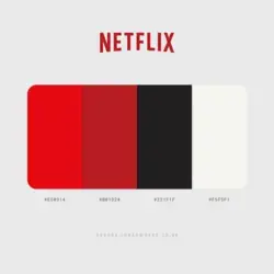 Netflix Colour Palette