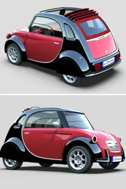 THIS CITROËN 2CV INSPIRED ELECTRIC CONCEPT SHINES IN DUAL-TONE COLORS AND MODERN STYLING