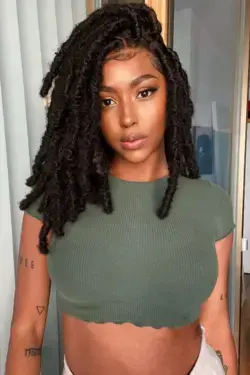 Beautiful Faux Locs Hairstyles 2020 - Curly Girl Swag