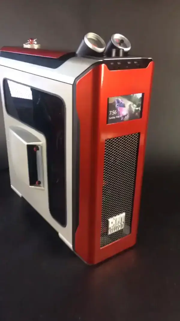 RTX GPU Air Scoop Cooler PC Case Mod