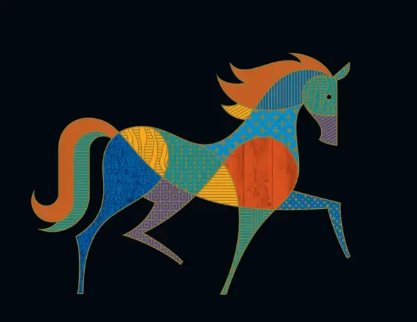 Patterned Horse