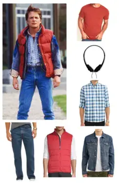 DIY Marty McFly Back To The Future Halloween Costume