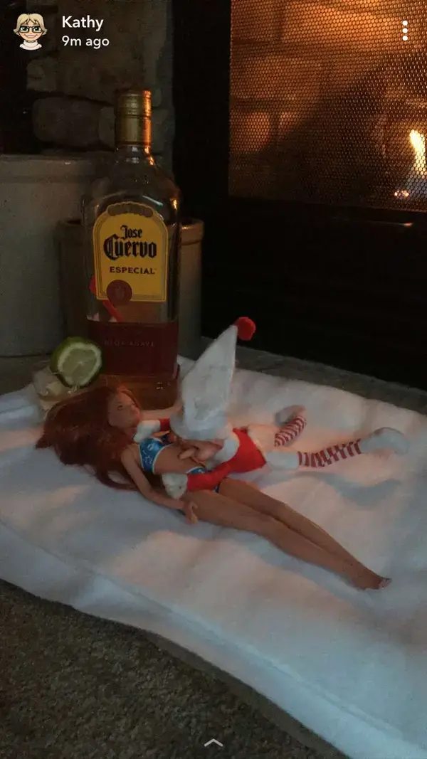 Elf on the shelf - body shots 