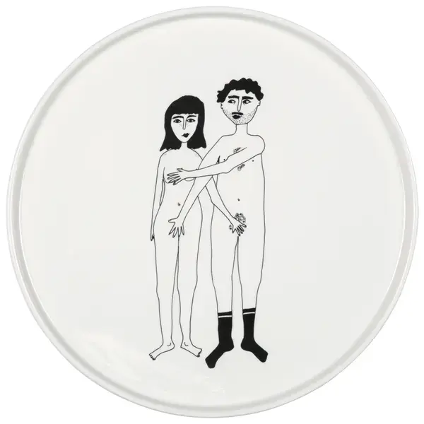 Helen B-Naked Couple Plate