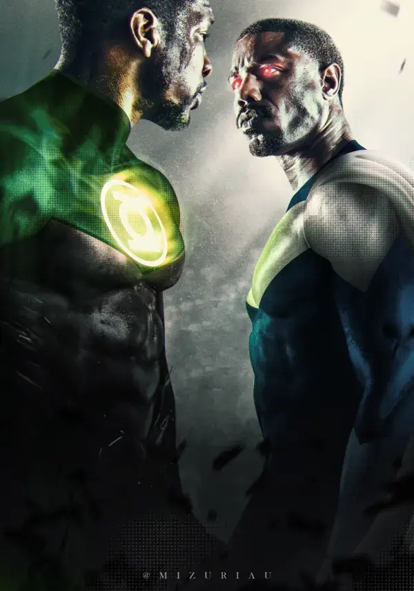 Green Lantern vs Superman (Val-Zod