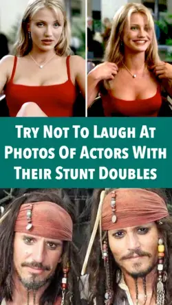 Try Not To Laugh At Photos Of Actors With Their Stunt Doubles