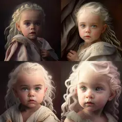 BABY DAENERYS TARGARYEN - INTELIGÊNCIA ARTIFICIAL