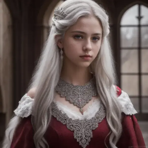 Rhaelys Targaryen 13 years old.