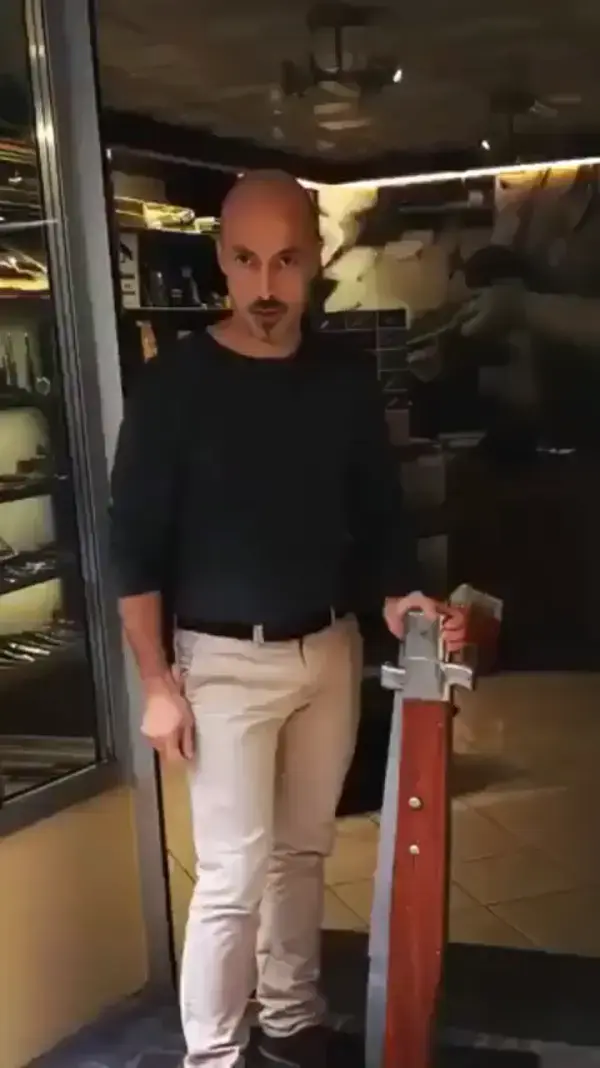 Crazy Huge Italian Stiletto Knife