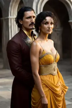 OBERYN MARTELL AND ELLARIA SAND - GAME OF THRONES
