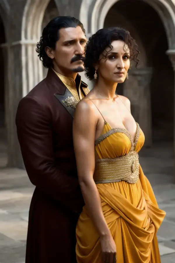 OBERYN MARTELL AND ELLARIA SAND - GAME OF THRONES