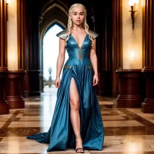 BEAUTIFUL DRESS DAENERYS TARGARYEN, GAME OF THRONES