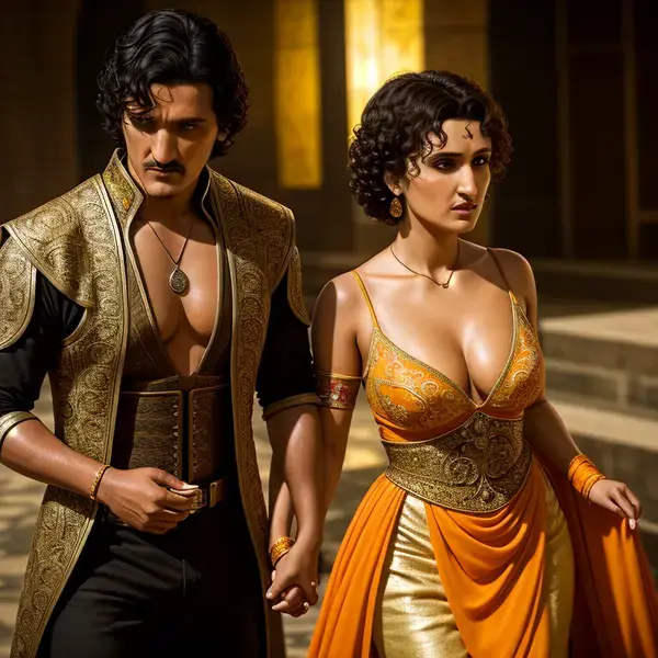 OBERYN MARTELL AND ELLARIA SAND - GAME OF THRONES