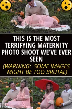This Is The Most Terrifying Maternity Photo Shoot We’ve Ever Seen