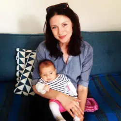 August 30, 2015 | Cait With a Friend's Baby