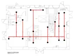 Fire Sprinkler System Rcp | EdrawMax Free Templates