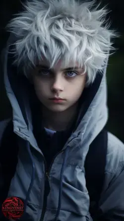 Killua from HxH in real life | cool boy with white hair | cute boy | anime cosplay