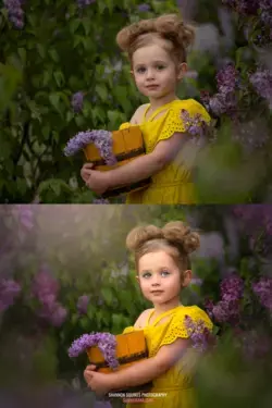 Photoshop Tutorial by Shannon Squires. Learn to edit using photoshop. Dreamy, Painterly Editing