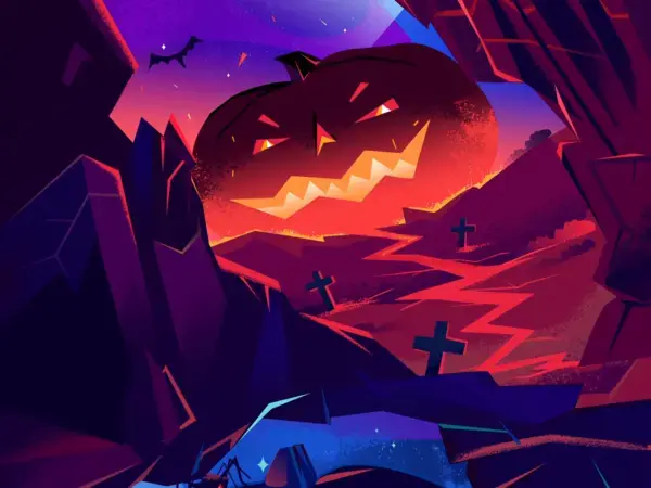 Halloween Animated Illustration