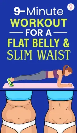 9-Minute Workout For A Flat Belly and Slim Waist