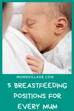 5 Breastfeeding Positions For Every Mum
