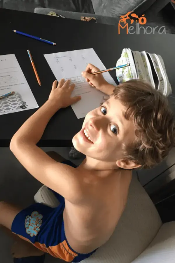 Meu filho de 7 anos  parceria e aprendizagem