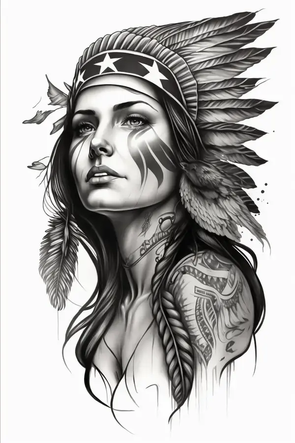 American traditional tattoos women, tattoo sketch