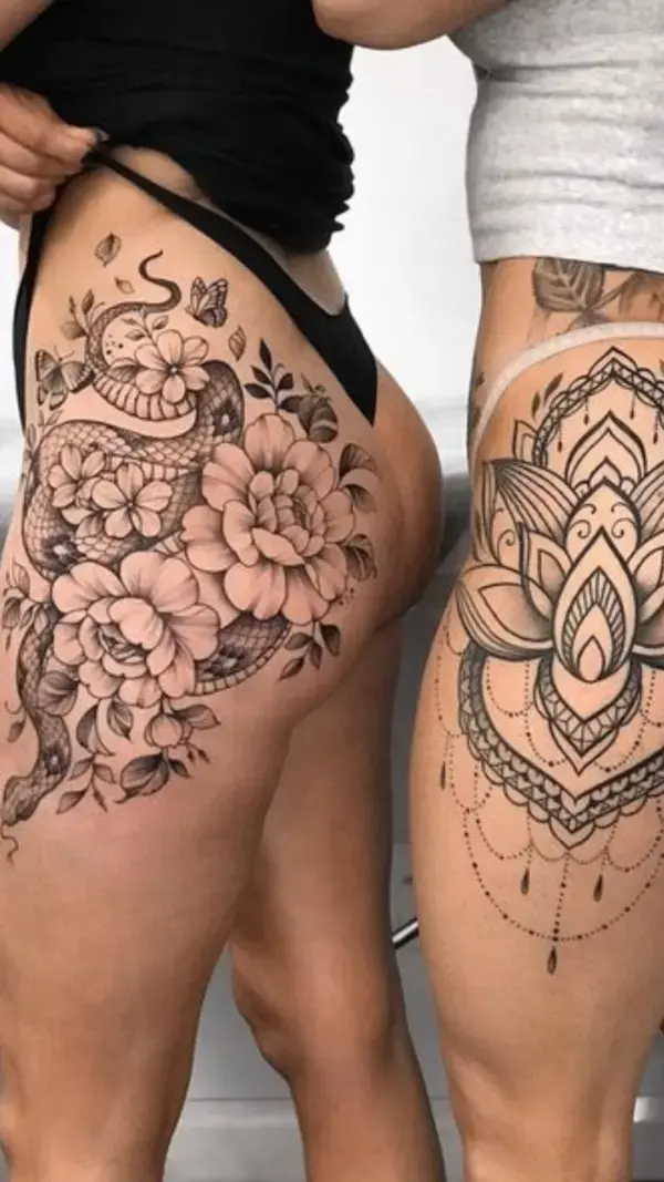 100+ Sexy Hip tattoos For Women