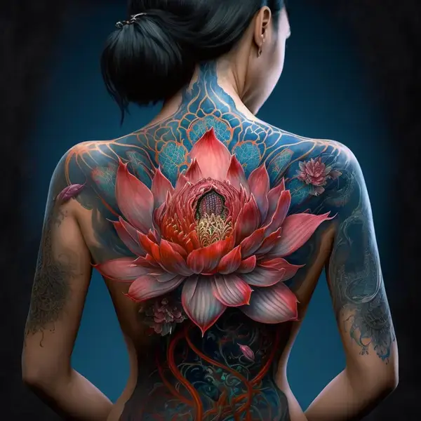 Lotus Flower Tattoo