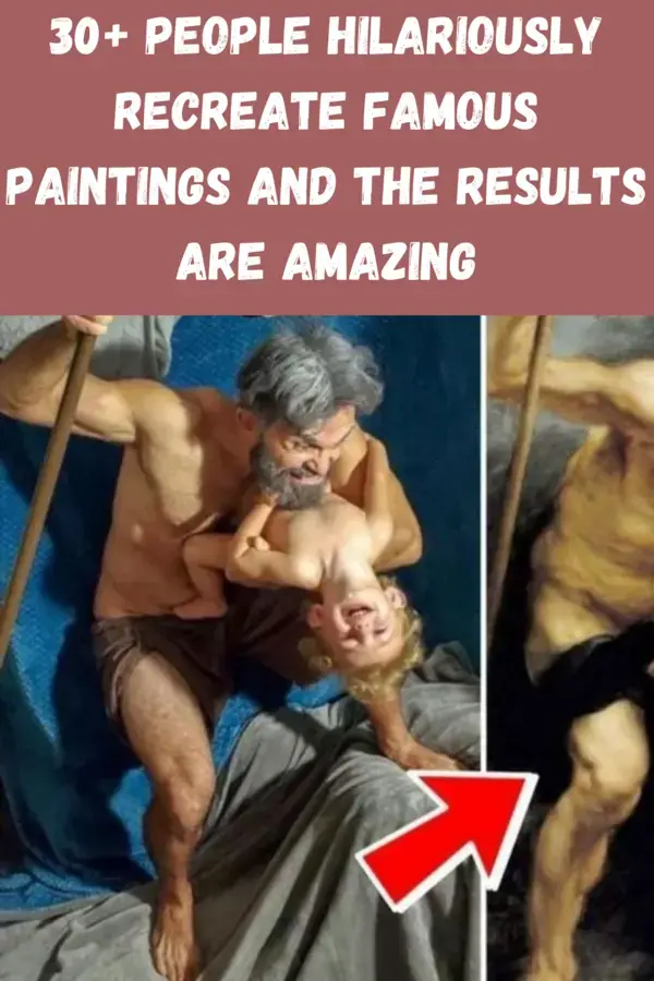 30+ People Hilariously Recreate Famous Paintings And The Results Are Amazing