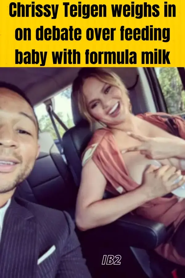 Chrissy Teigen weighs in on debate over feeding baby with formula milk