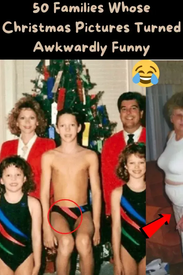 50 Families Whose Christmas Pictures Turned Awkwardly Funny