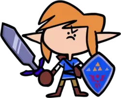 Link, TerminalMontage, Legend of Zelda, Nintendo, BOTW, Super Smash Bros.