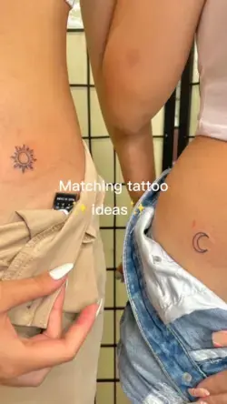 Best Matching Tattoo Ideas For Best Friends (Part 03)