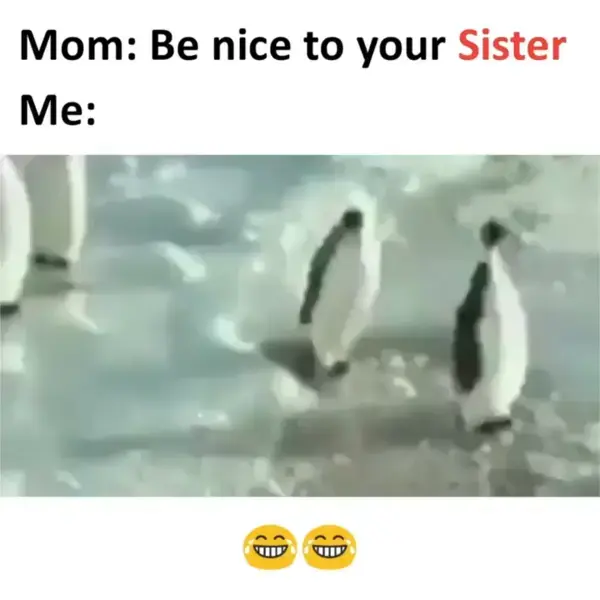 Bad penguin