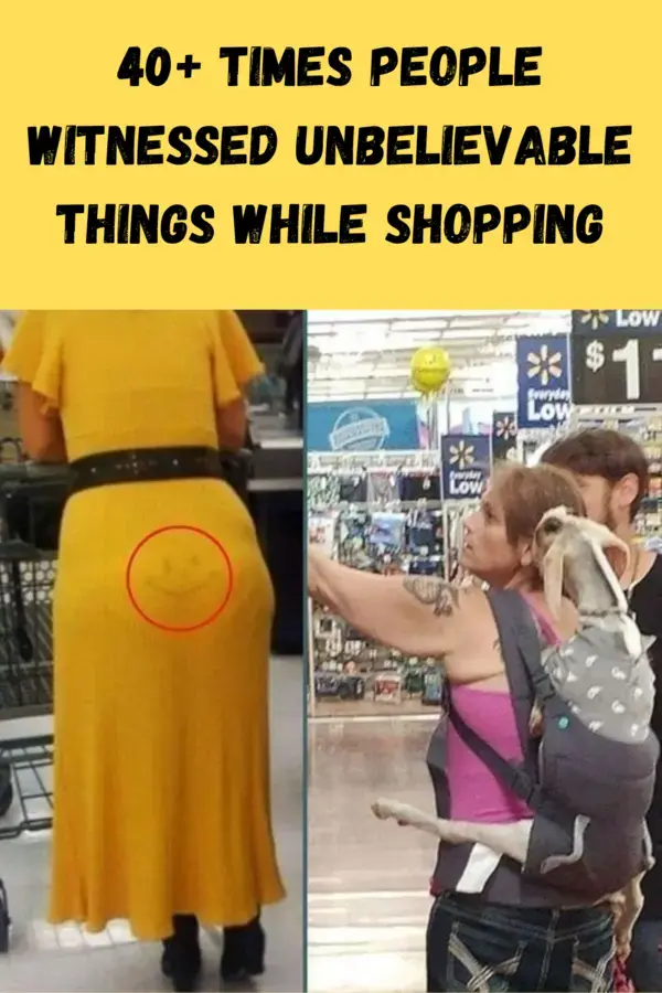 40+ Times People Witnessed Unbelievable Things While Shopping
