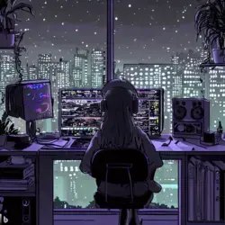 AI Art Lofi Vibes