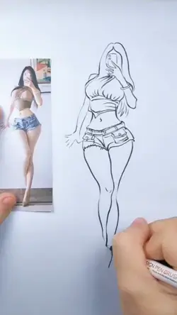 character drawing pencil drawing step by step tutorial